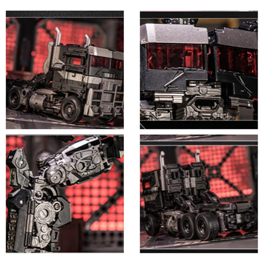 Xillzhe Deformation Robot Toys premium ABS close-up highlight durability