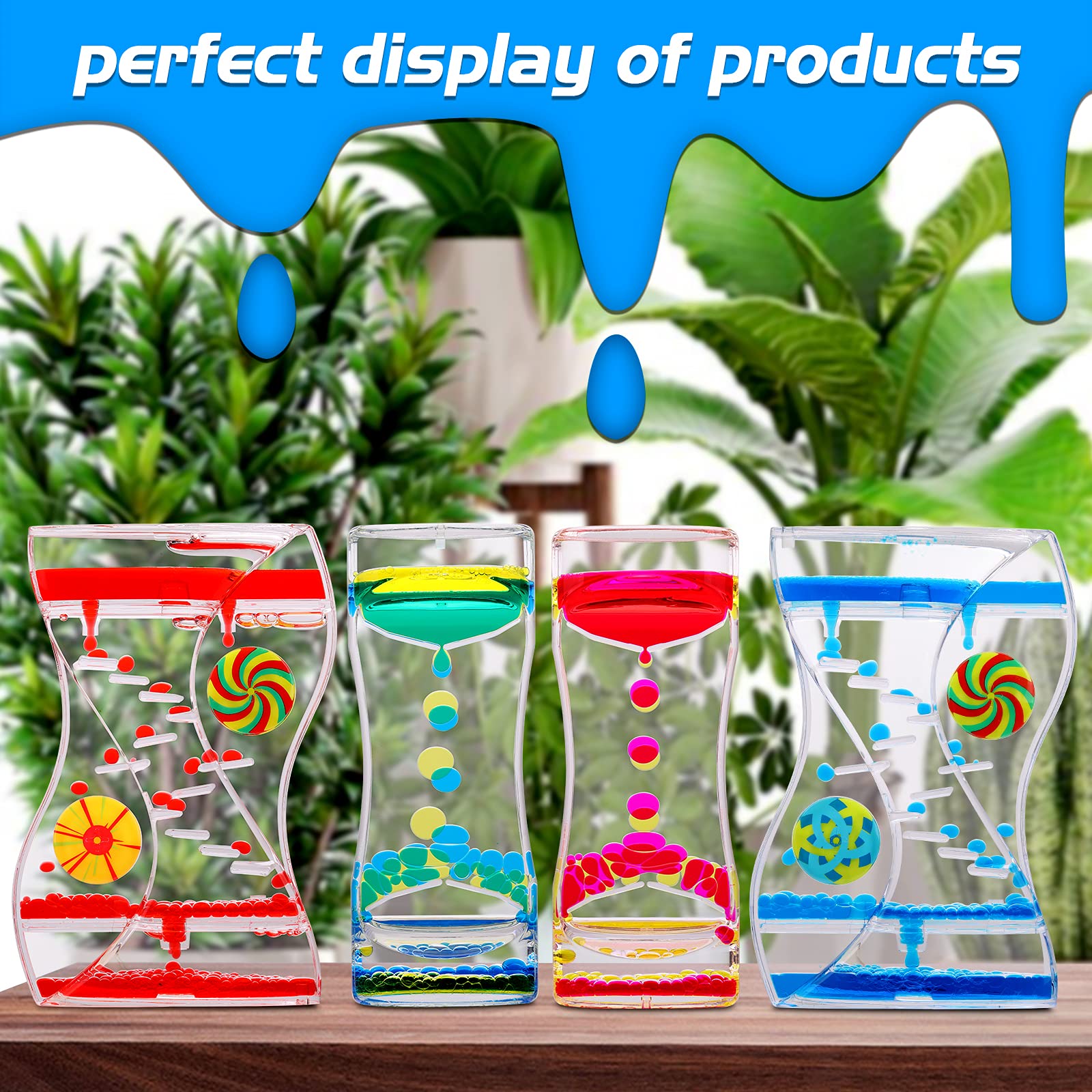 XINBAOHONG bubbler color droplets in slow motion promote focus without noise.