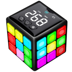 Xinbeiya Rechargeable Game Handheld Cube front view shows compact design for portable play