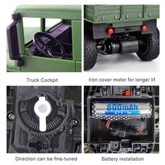 XINGRUI 1:18 scale RC truck designed for kid-friendly play.