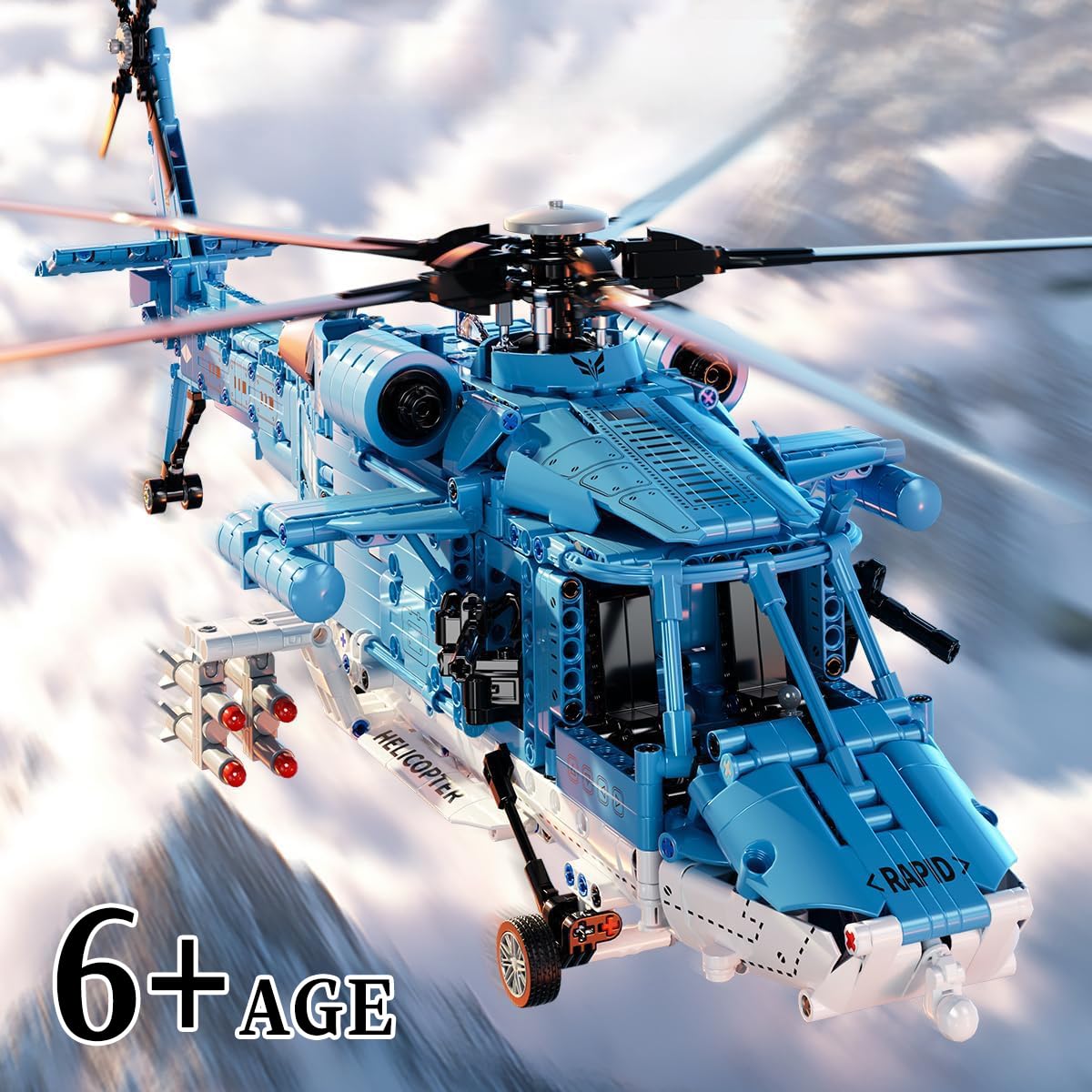 Premium gift-box packaging for Xingya Youpin helicopter set