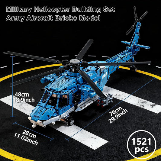 Rotating main and tail rotor blades on Xingya Youpin helicopter model in action