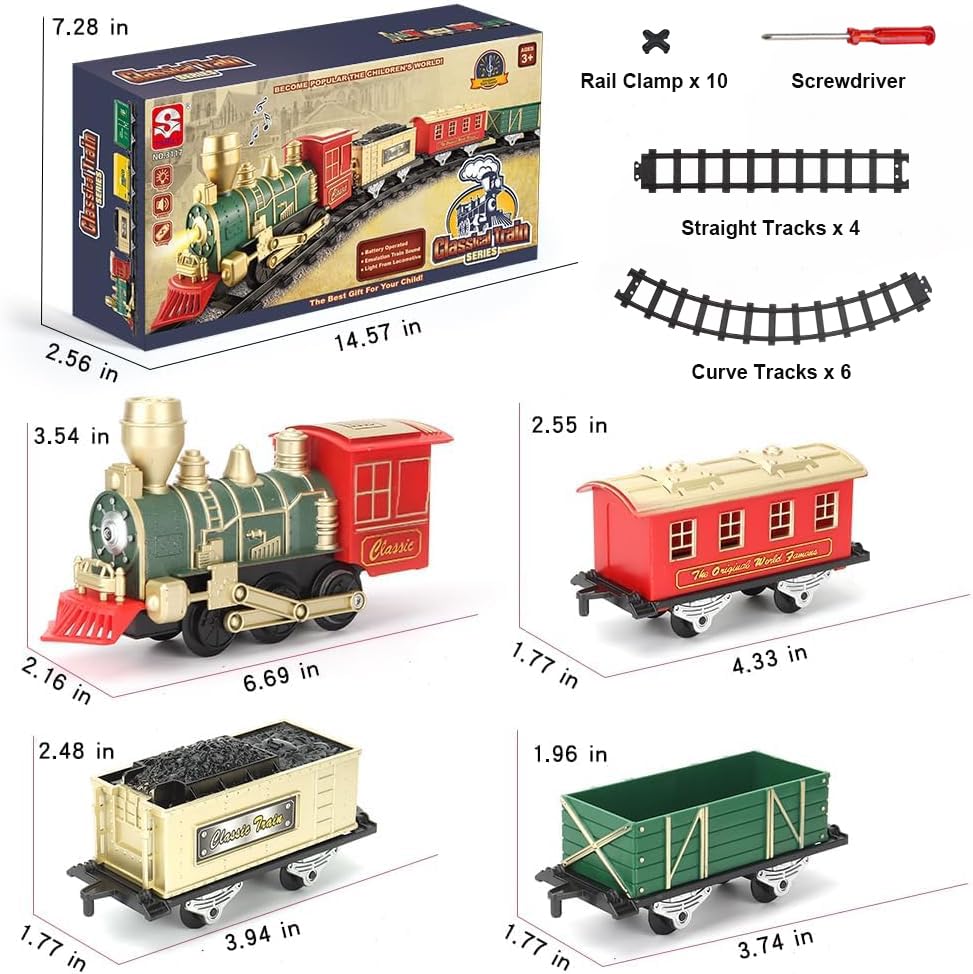 XINGYING Christmas Train straight tracks support stable layouts for flexible setups