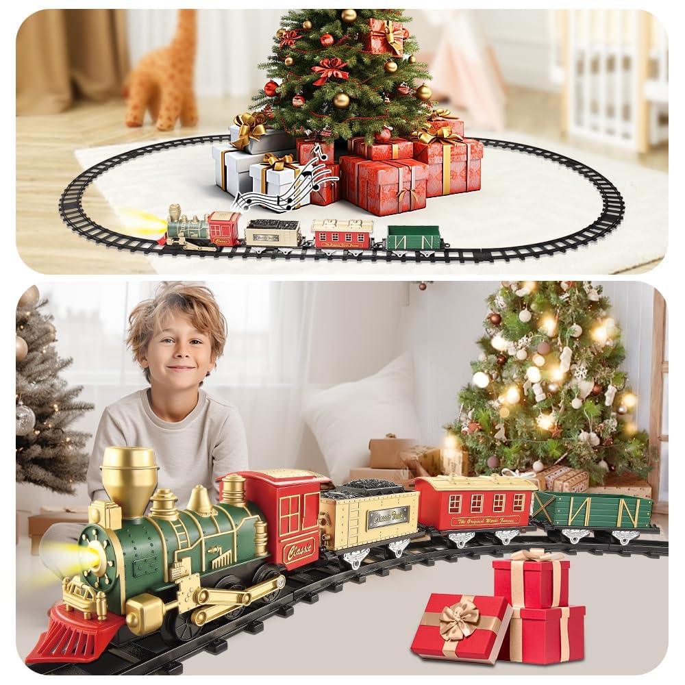 XINGYING Christmas Train coal car adds authentic cargo flavor to play scenes