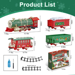 XINGYING Christmas train wagon supports creative track layouts for kids.