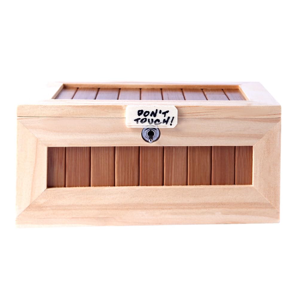 XINHOME Useless Box USB charging indicator and battery status visible