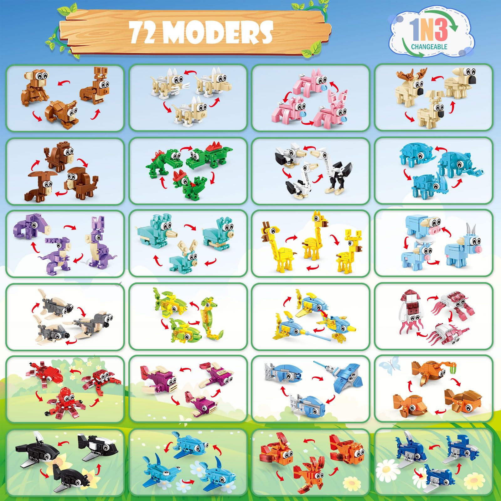 XinLiangDian 3-in-1 transformable blocks inspiring creative problem solving in children