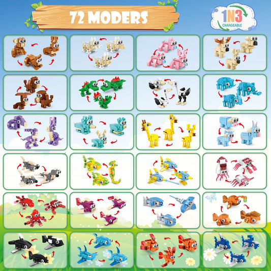 XinLiangDian 3-in-1 transformable blocks inspiring creative problem solving in children