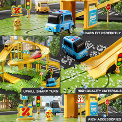 XINNOVEL bridges, curves, and overpasses promote modular building and imaginative layouts.