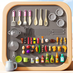 XINNOVEL storage bins help tidy up after imaginative meals.