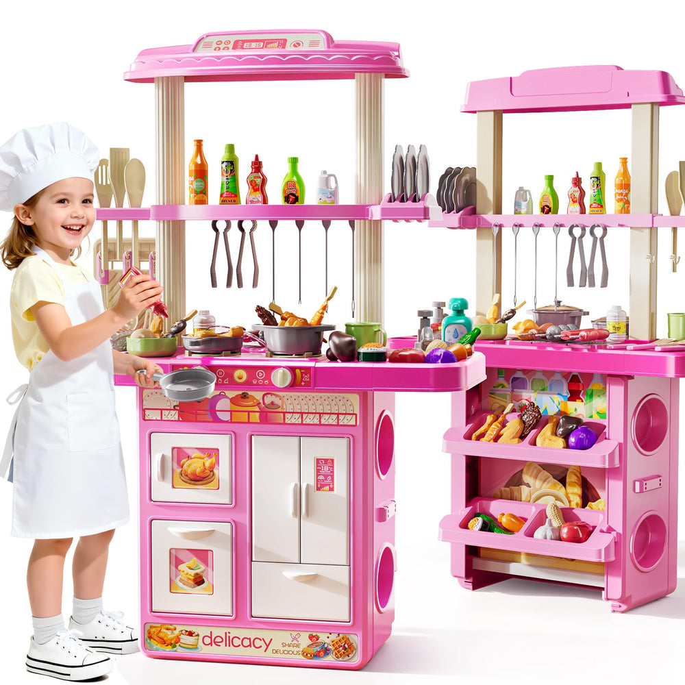 XINNOVEL play kitchen stove with lights inviting imaginative pretend cooking.