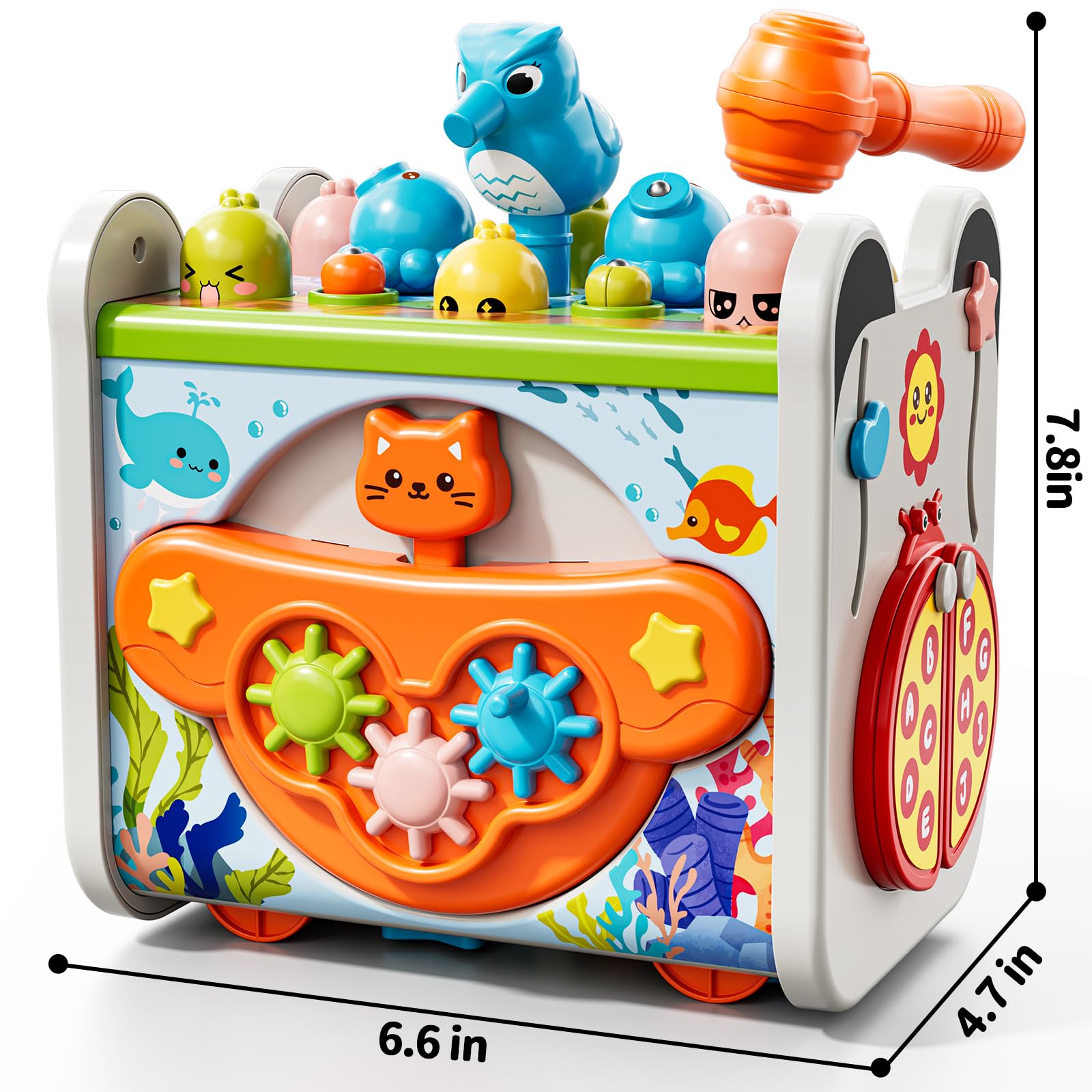 XINNOVEL magnetic woodpecker catches worms to practice precision during play