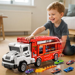 XINNOVEL storage compartment car-truck keeps small cars neatly organized after play.
