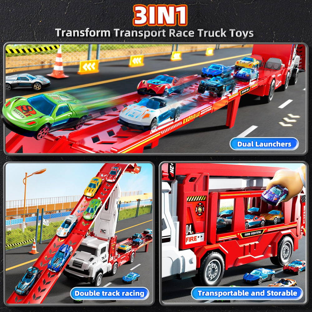 XINNOVEL two-player track setup supports friendly competition during playdates.
