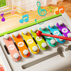 XINNOVEL xylophone play encourages musical awareness through safe tapping
