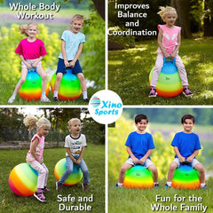 Xino Sports kids' ball for versatile indoor or outdoor playtime.