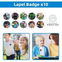 Xioose badges highlight birthday themes for table decor