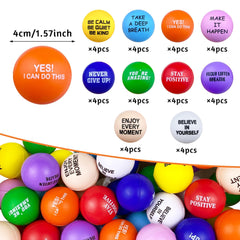 XIPEGPA foam stress balls in blue with soft grip for relaxation and concentration.