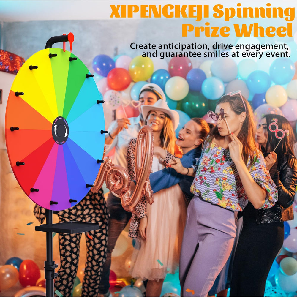 XIPENGKEJI prize wheel marker and eraser included for quick customization