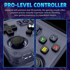 Xiskt R36MAX built-in speakers offer immersive audio during handheld sessions.
