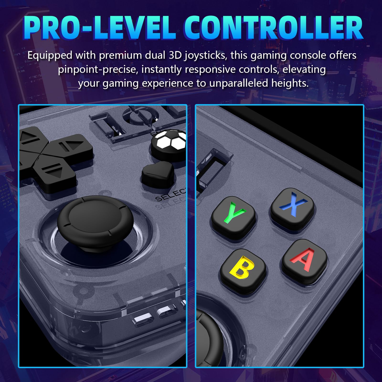 Xiskt R36MAX emulator library covers 30+ classic platforms.