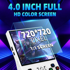 xiskt R36MAX IPS display delivers vibrant retro visuals for immersive play.