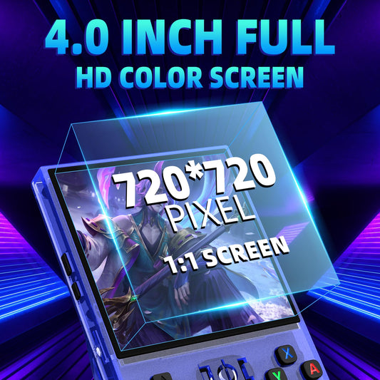 Xiskt R36MAX open-source system supports 30+ emulators for versatile play.