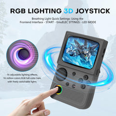 Xiskt R36T RGB lighting with 16 modes for customizable ambience.