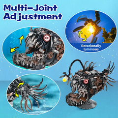 XITALAXU 1038-piece marine building set supports creative learning