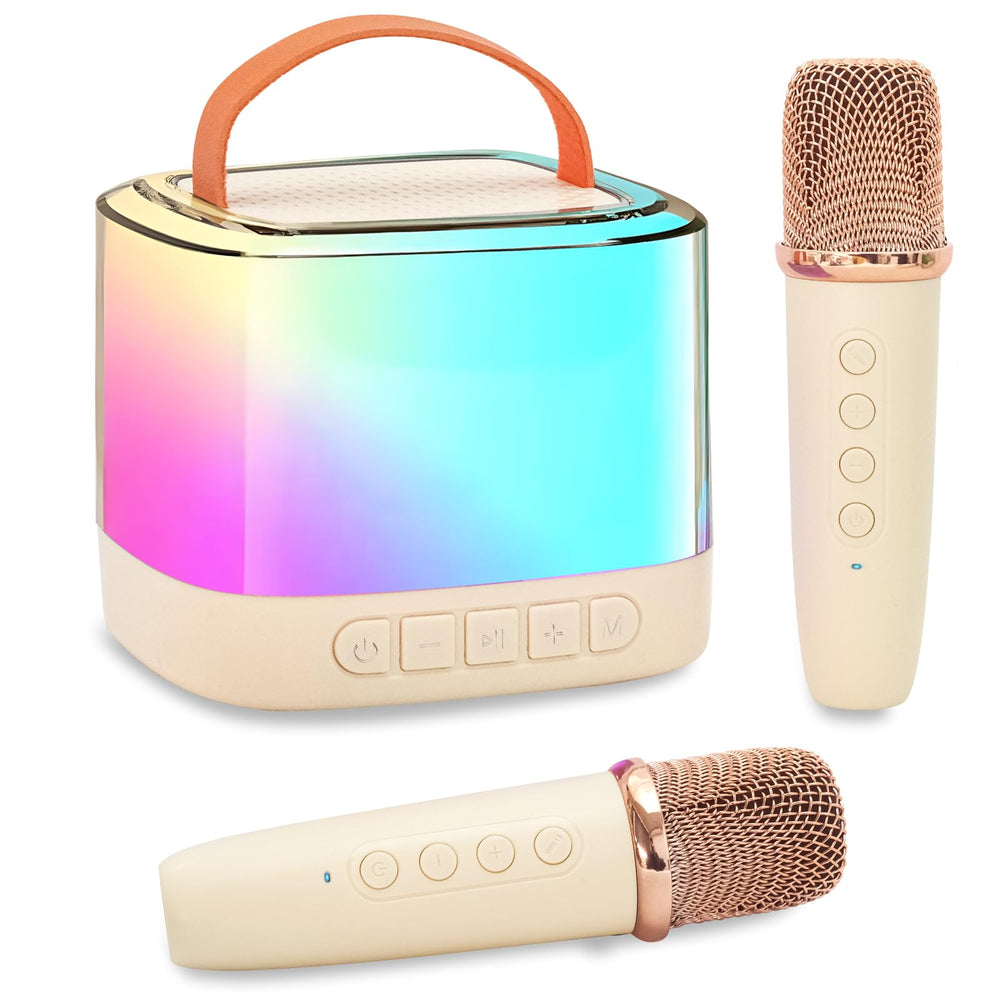 Xiwoa Karaoke Machine for Kids compact design ideal for home play and on-the-go parties.