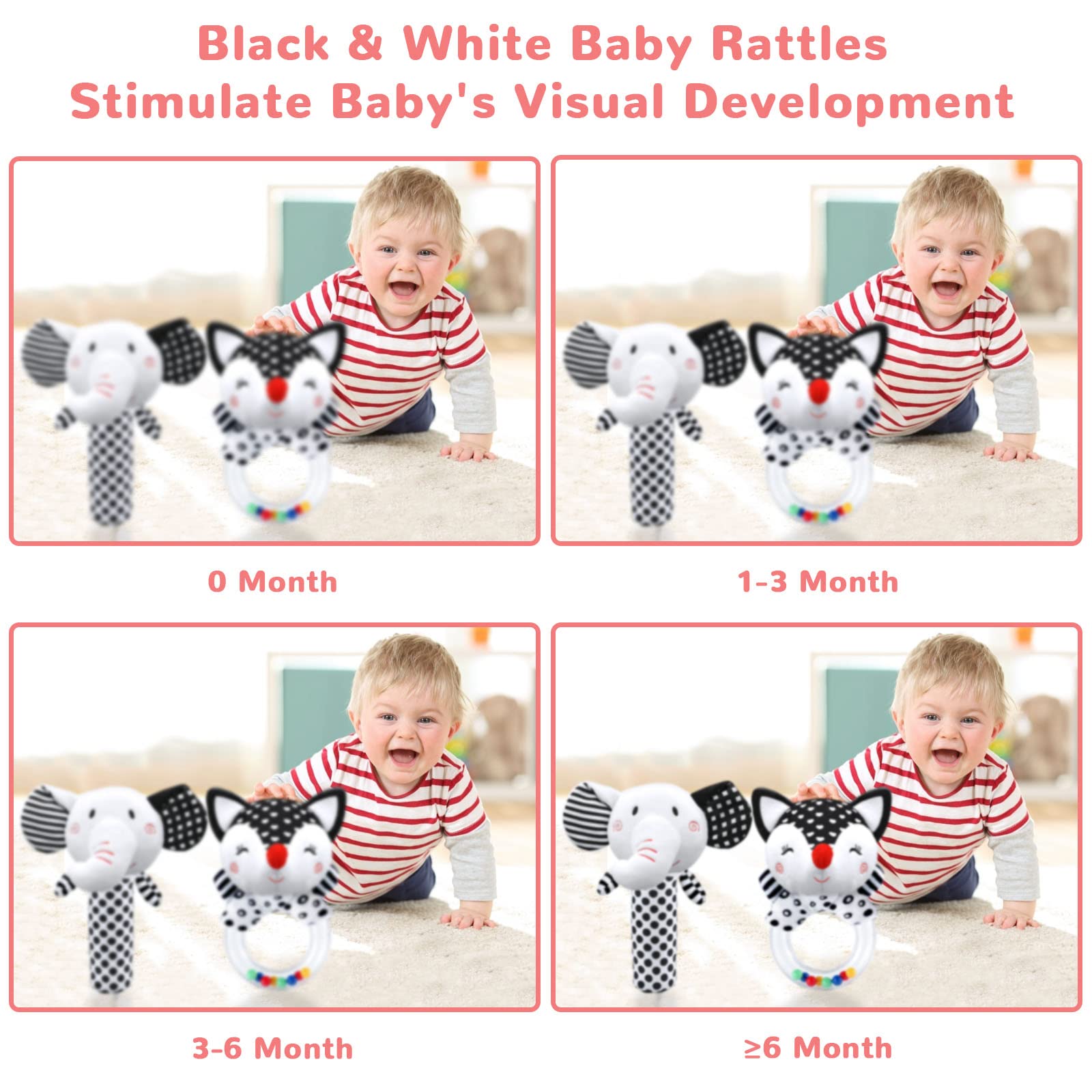 XIXILAND safety materials ensure non-toxic, BPA-free design safe for mouthing.