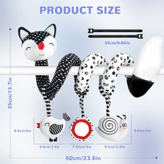 XIXILAND multi-functional baby toy for stroller, crib, and play gym.