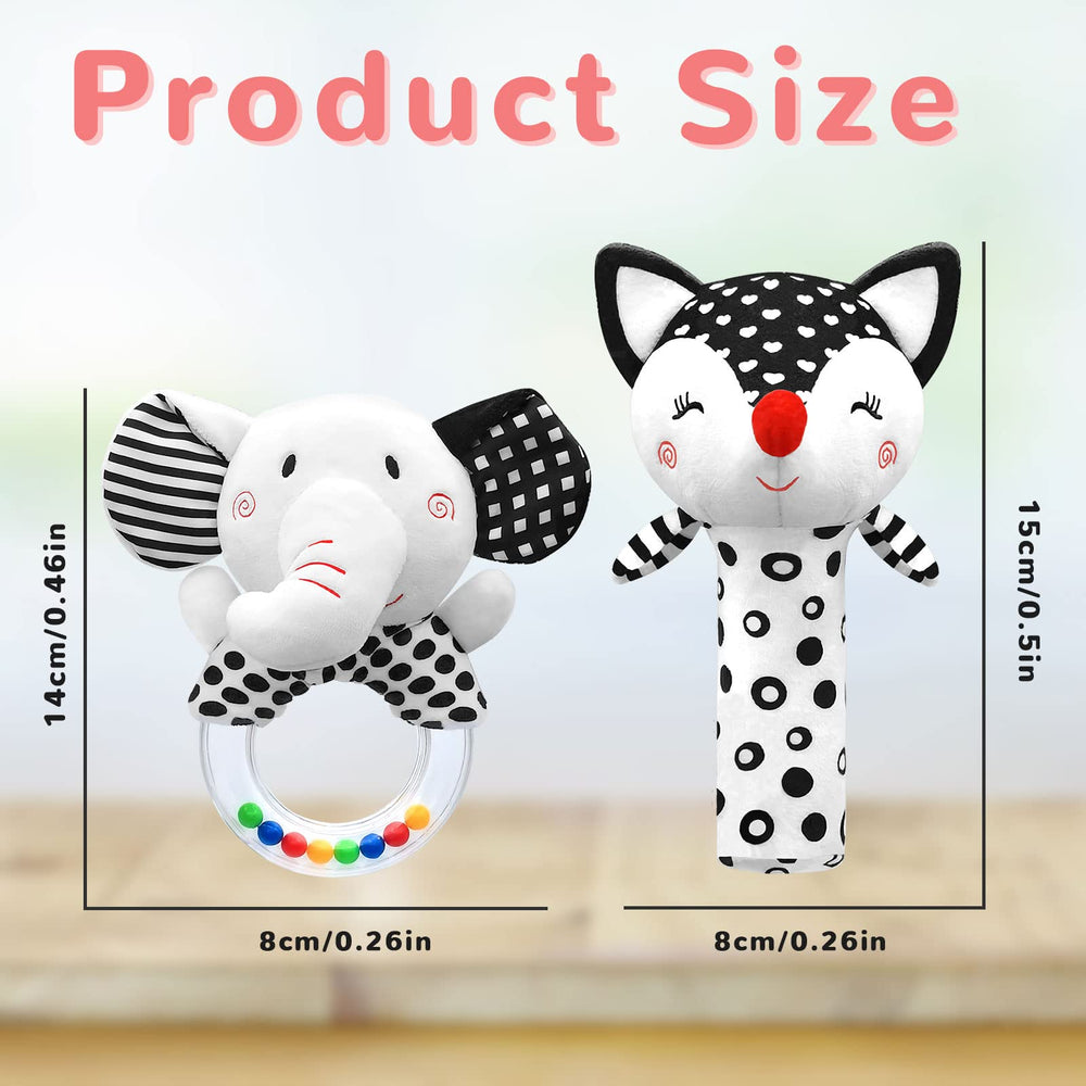 XIXILAND night-time companion rattle for soothing baby