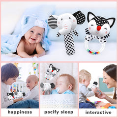 XIXILAND soft fluffy fabric keeps baby comfortable against delicate skin.