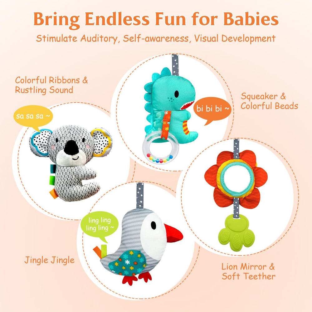 XIXILAND woodpecker bell for tactile and auditory play