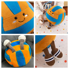 XIYUAN cute ball design with feet, encourages active pretend play.