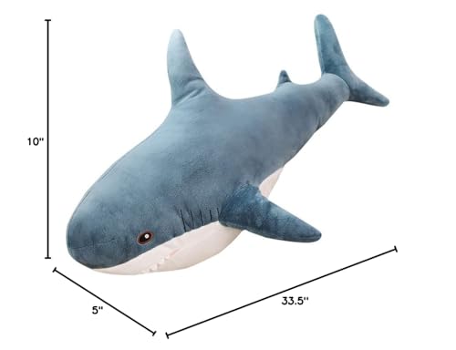 XIYUAN fluffy shark plush nap pillow for comfort