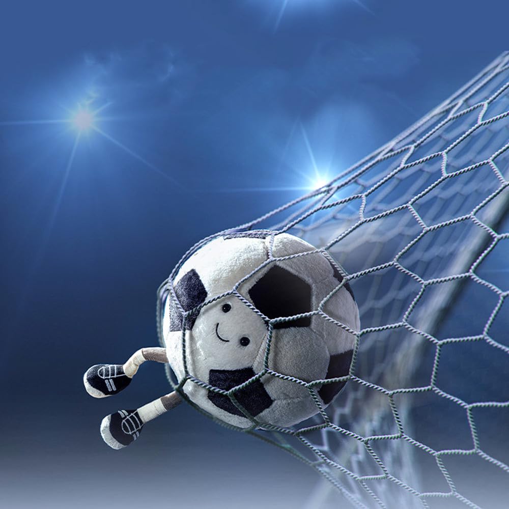 XIYUAN football plush patch detail mirrors real soccer texture