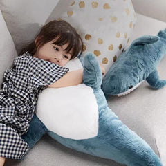 XIYUAN versatile shark plush decor for bed or sofa