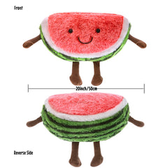 XIYUAN watermelon plush bedroom decor brightens spaces and invites hugs