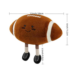 XIZHI football pillow with soft plush surface for cozy cushions