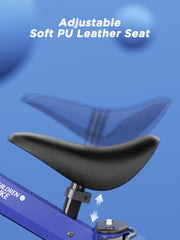 XJD adjustable handlebars help tailor riding height.