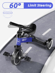 XJD removable pedals facilitate mode switching.