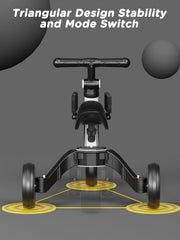 XJD 5-in-1 toddler bike indoor-outdoor versatility for versatile play