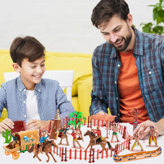 XJWWHZ Fencing and picnic scene: flexible props for dioramas