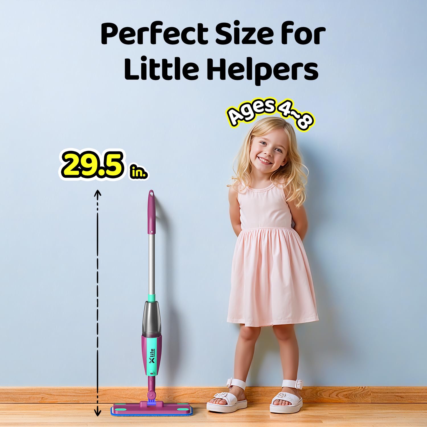 Xlife ToyFun removable water tank allows easy refills during playtime.