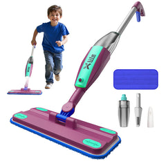 Xlife ToyFun spray mop set with water sprayer for engaging pretend cleaning play.