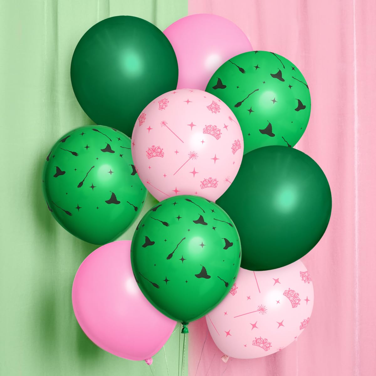 xo Fetti pink witch balloons for magical birthday decor and photo-worthy moments