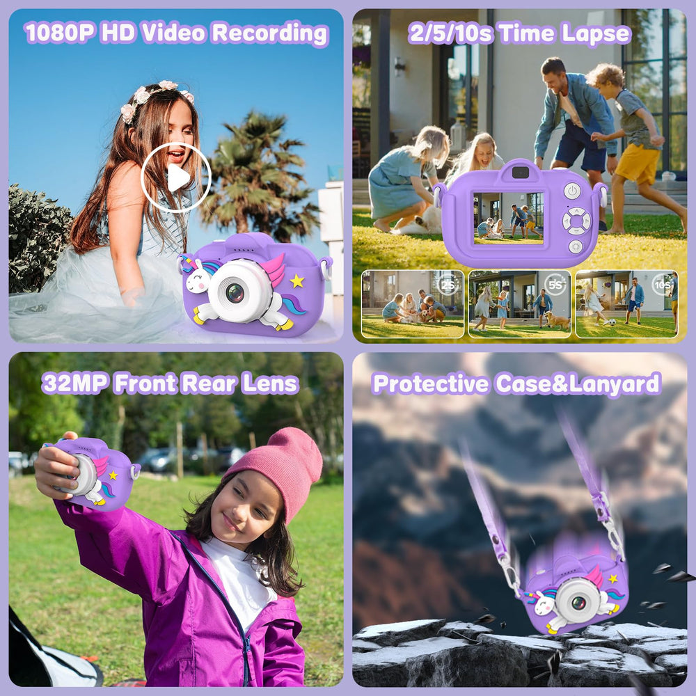 Xoieod camera with an IPS screen for comfortable viewing.