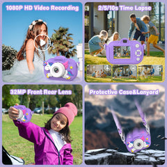 Xoieod camera with an IPS screen for comfortable viewing.